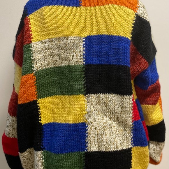 Cardigan Hand-Knitted Sweater Gift for her Birthday Harry Styles Cardigan Croche - Picture 7 of 7